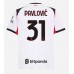 AC Milan Strahinja Pavlovic #31 Bortedrakt 2025-26 Korte ermer